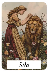 8. Siła — Łagodna Odwaga: oswajanie wewnętrznej bestii